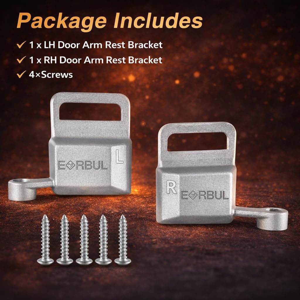 EVRBUL bracket beside a ruler showing compact size and accurate OEM-style fit