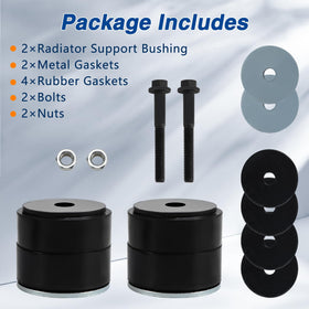 EVRBUL bushing and hardware next to ruler showing precise dimensions