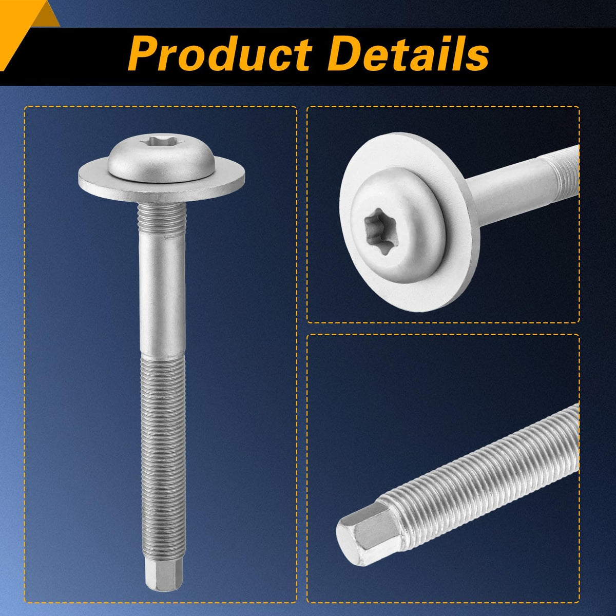 EVRBUL six-bolt kit laid out showing complete replacement convenience benefit