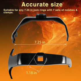 EVRBUL next to a ruler for size scale comparison aiding fit confirmation