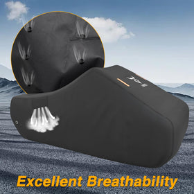 EVRBUL cover shown to scale on Ryker to demonstrate the 103-inch fit