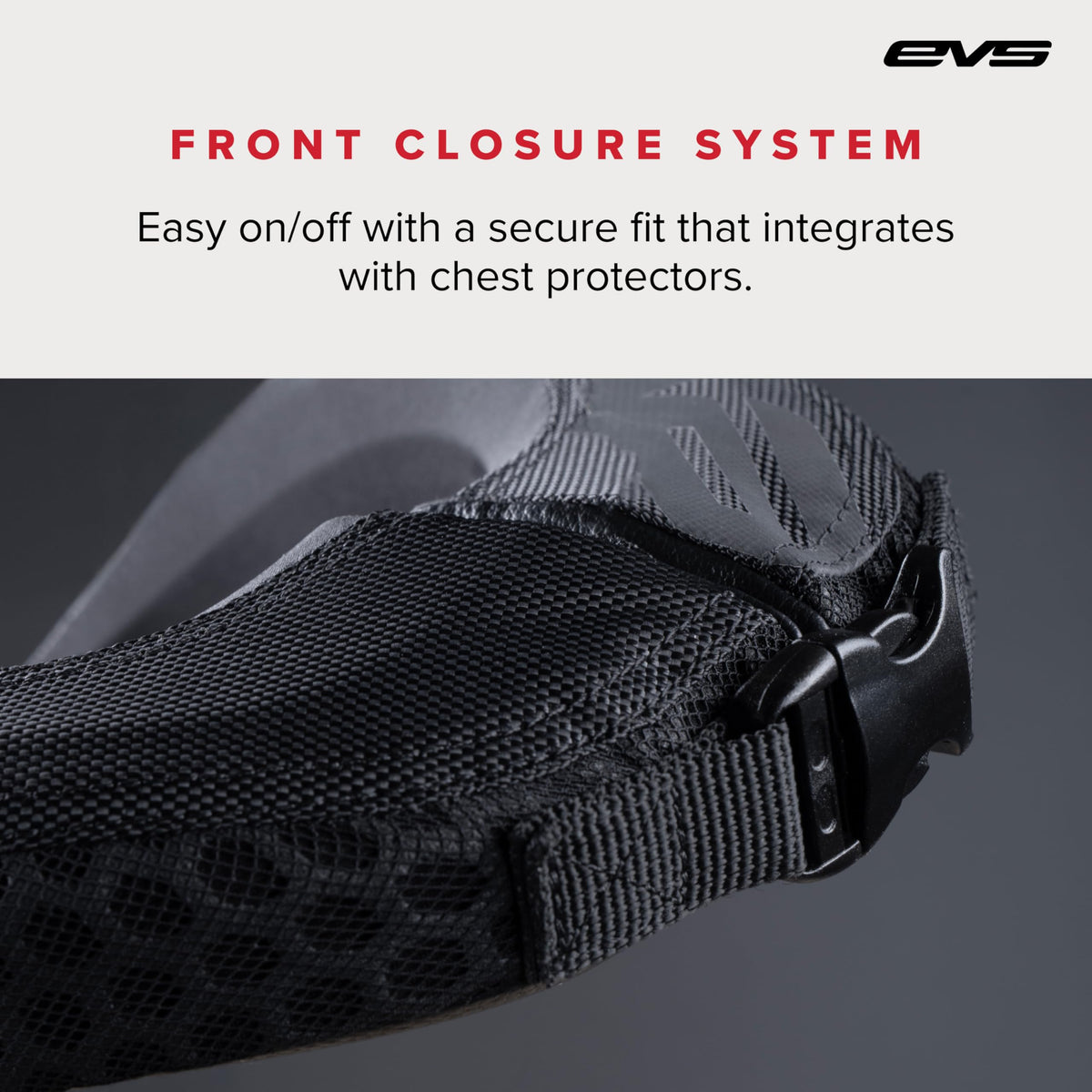 EVS R2 next to an adult hand showing youth size and lightweight portability benefit