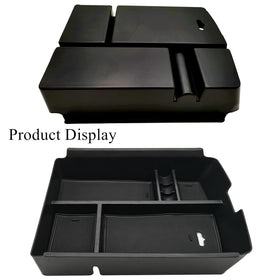 EVTIME organizer compartments holding phone, coins, and pens neatly