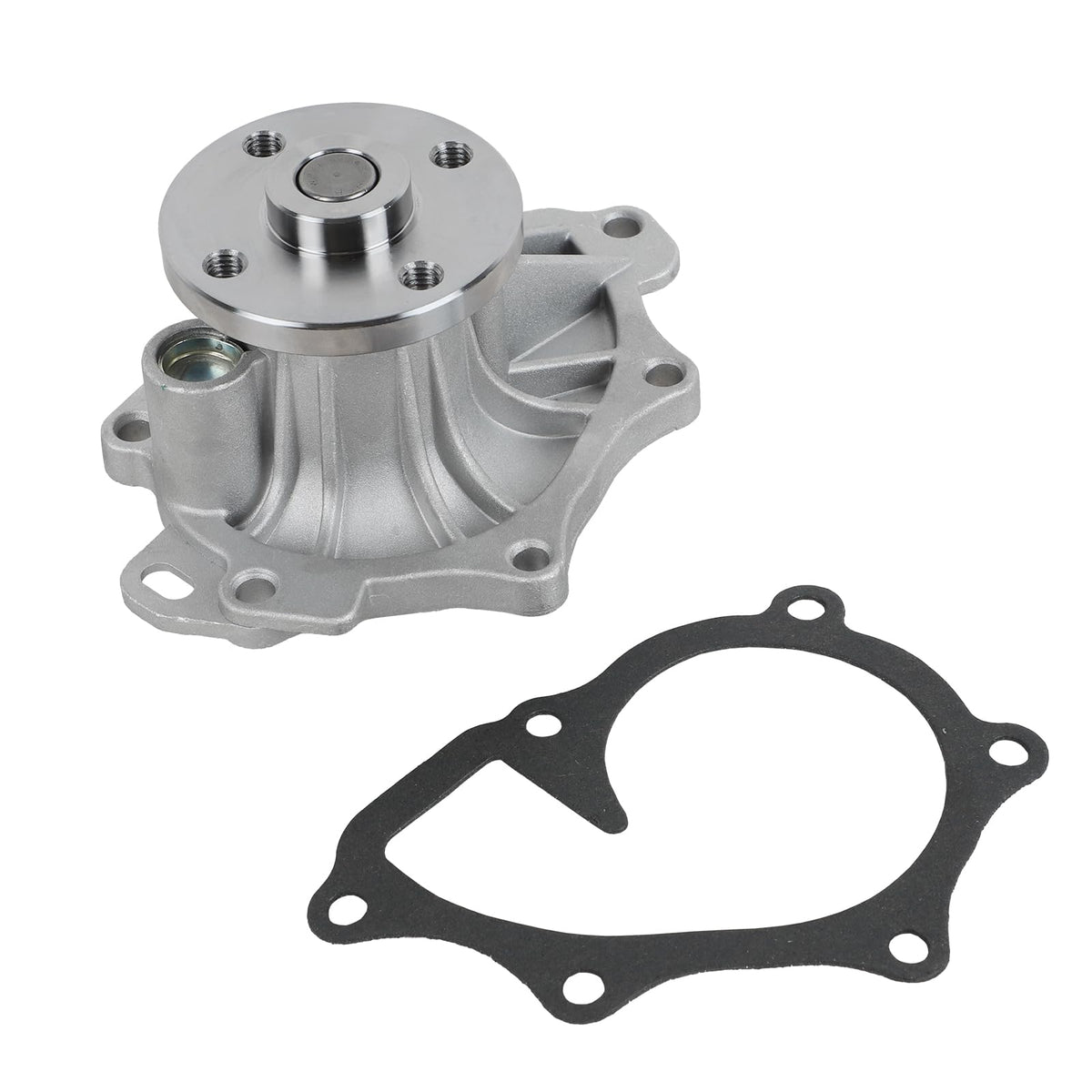 EvTok AW9414 front view showing pump housing and bolt pattern for accurate fit