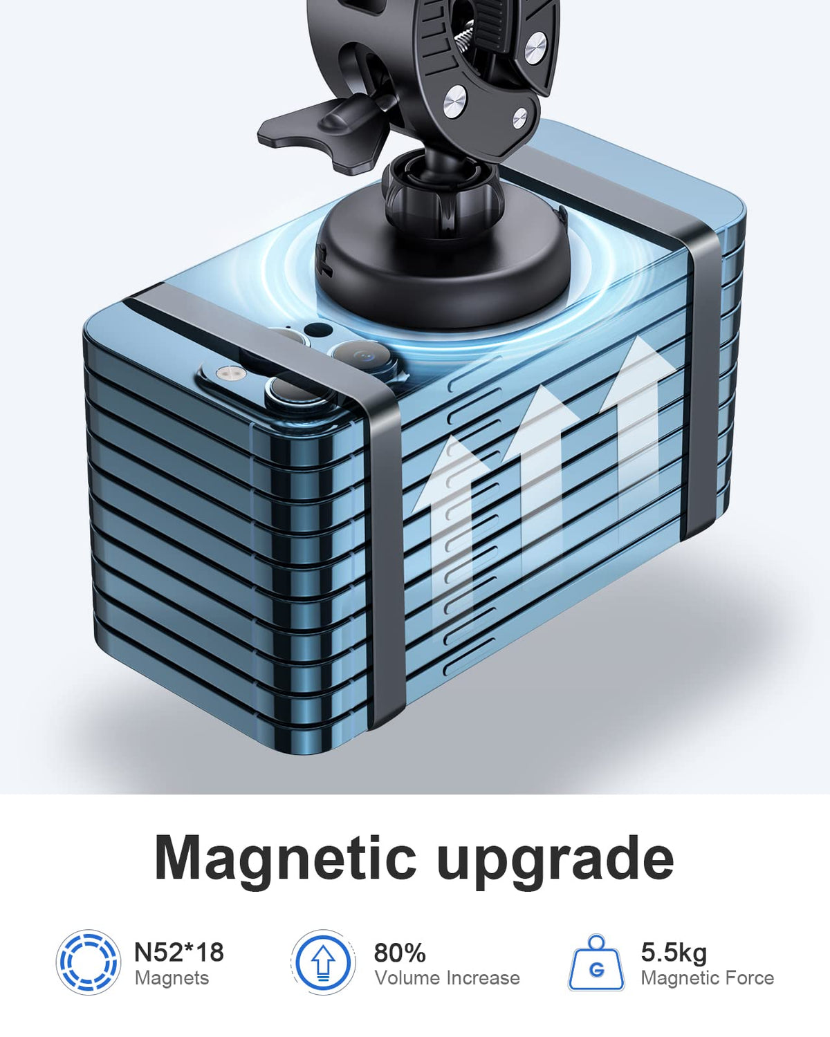 EWA close-up of 16-magnet array demonstrating precise alignment benefit