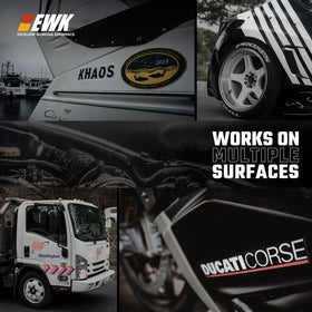 EWK wheel in garage setup illustrating professional DIY convenience