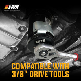 EWK forged steel texture highlighting durable construction and long life
