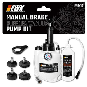 EWK front view complete kit showing components and organized layout for fast setup