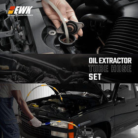 EWK hoses beside ruler showing exact length for accurate fit