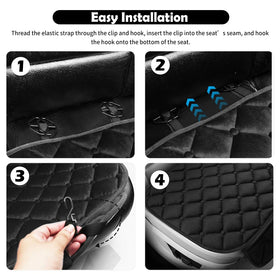EWOJUYE installed in vehicle front seat showing neat fit and added comfort