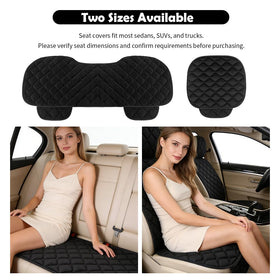 EWOJUYE size scale comparison on seat illustrating coverage and fit guidance