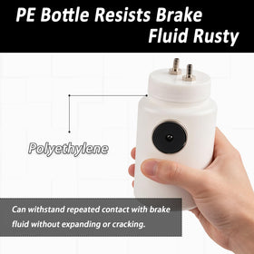 EWOJUYE transparent bottle showing fluid level for quick visual inspection