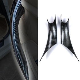 EXcarlive front view of handle covers showing fit and instant interior refresh benefit