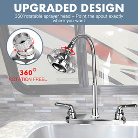EXCELFU single lever handle close detail for simple temperature and flow control