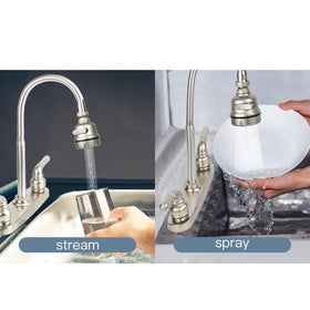 EXCELFU lever handle detail offering quick quarter-turn temperature control