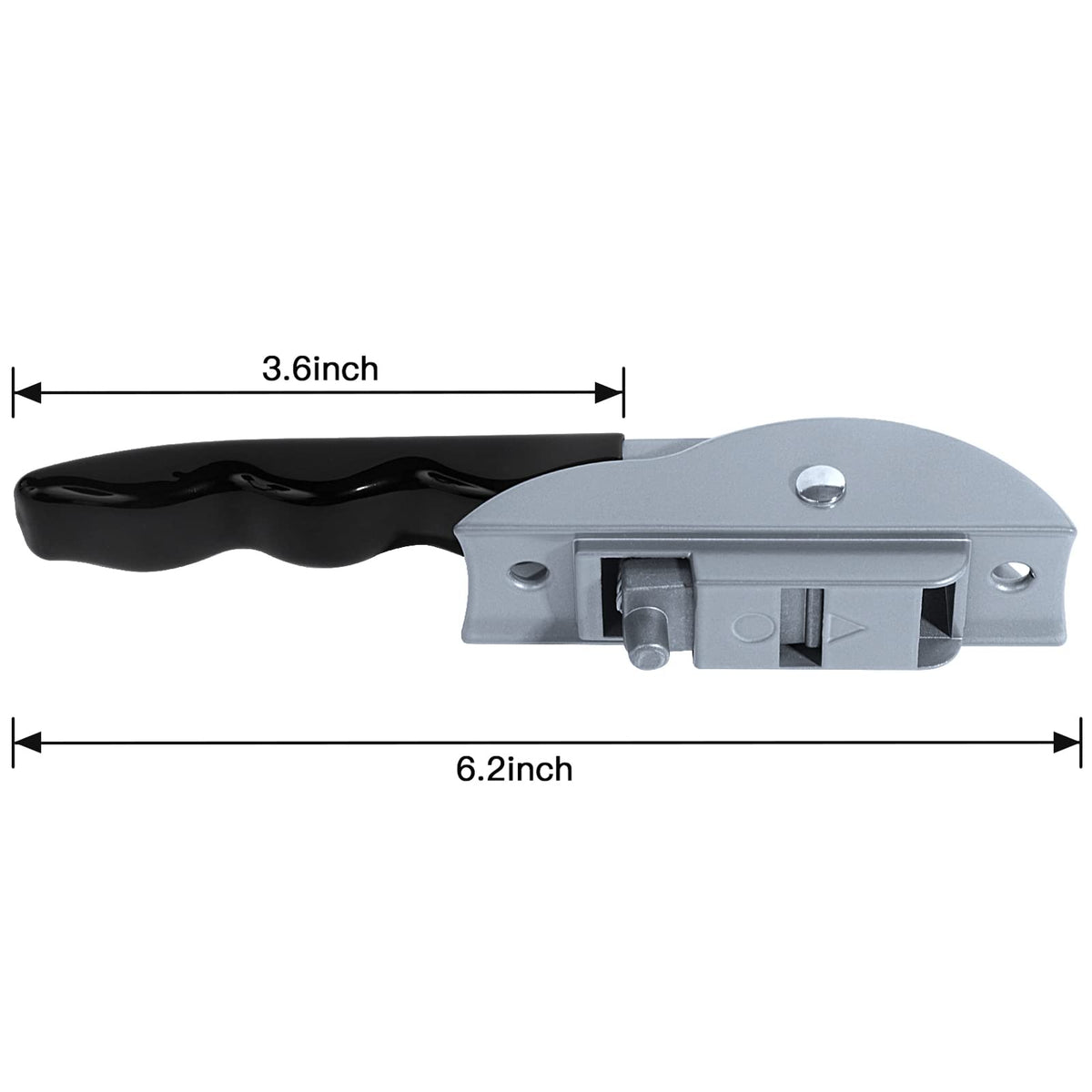 EXCELFU metal core and rivet hole detail demonstrating sturdy, weather-resistant build