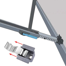 EXCELFU rivet pin and mandrel detail highlights secure fastening for reliable support