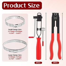Exclaith stainless steel clamps close-up, corrosion-resistant and precise fit