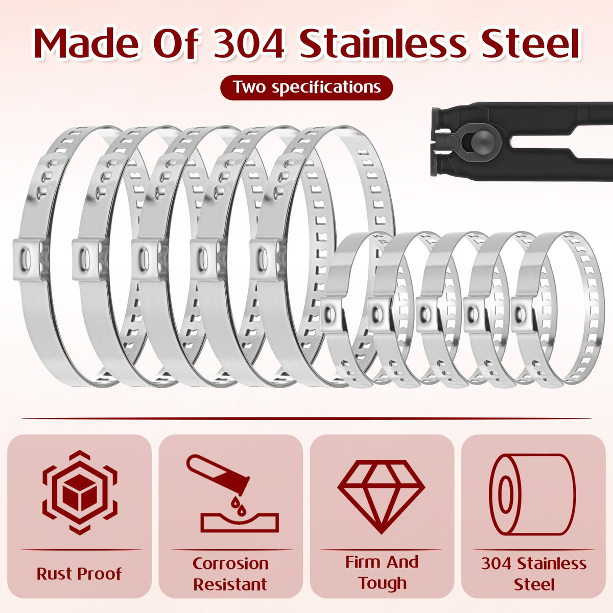 Exclaith pliers ergonomic handles detail, comfortable grip reduces hand fatigue