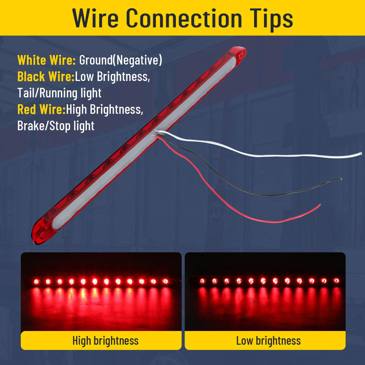 EXERAUO wiring connection with three wires illustrating easy installation benefit