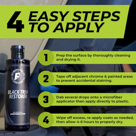 ExoForma bottle with applicator pads and cloths highlighting everything-included convenience