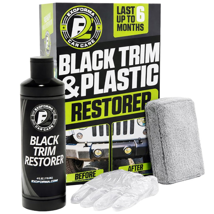 ExoForma front packaging 4oz kit showing contents and label benefit