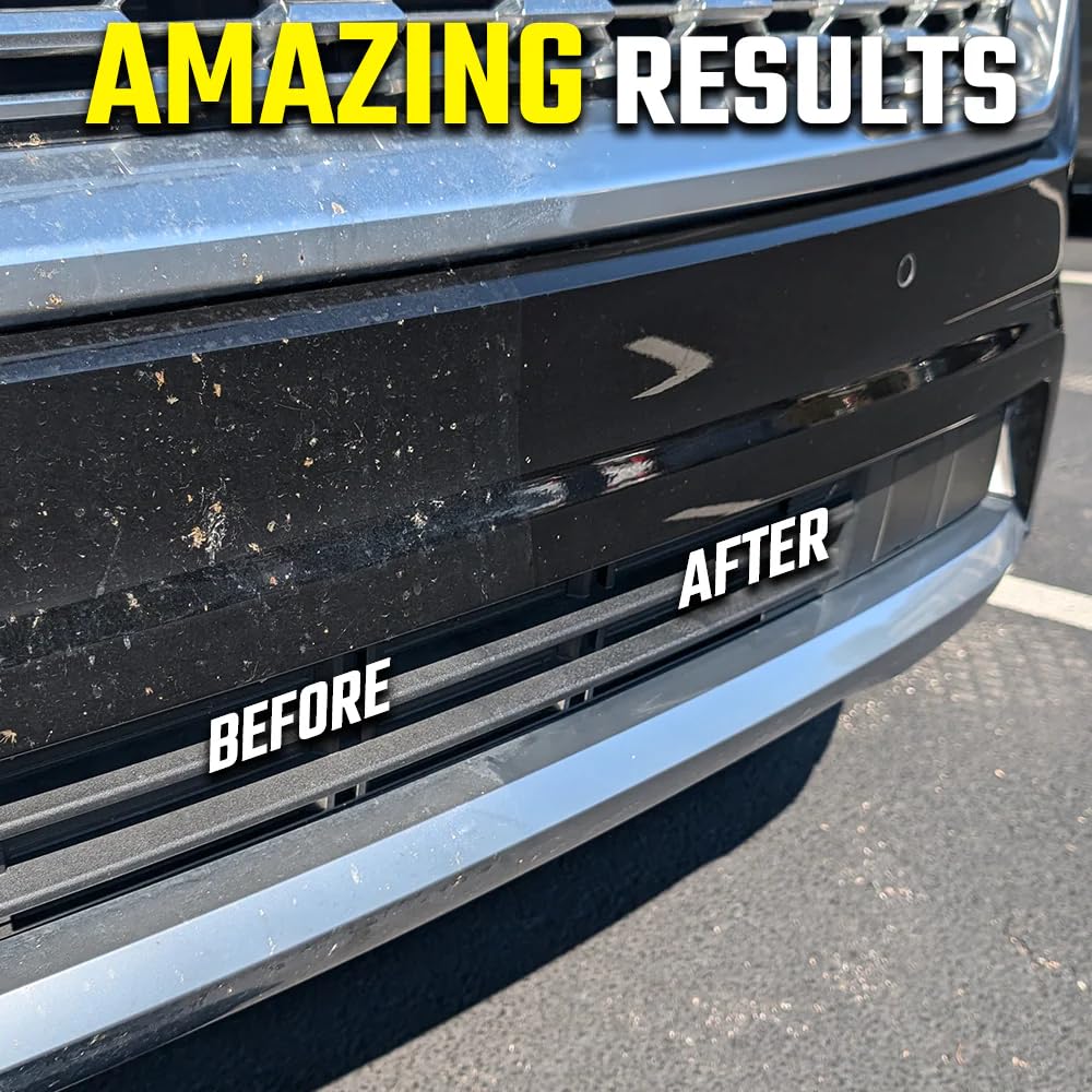 ExoForma used on parked car in driveway delivering quick results and convenience