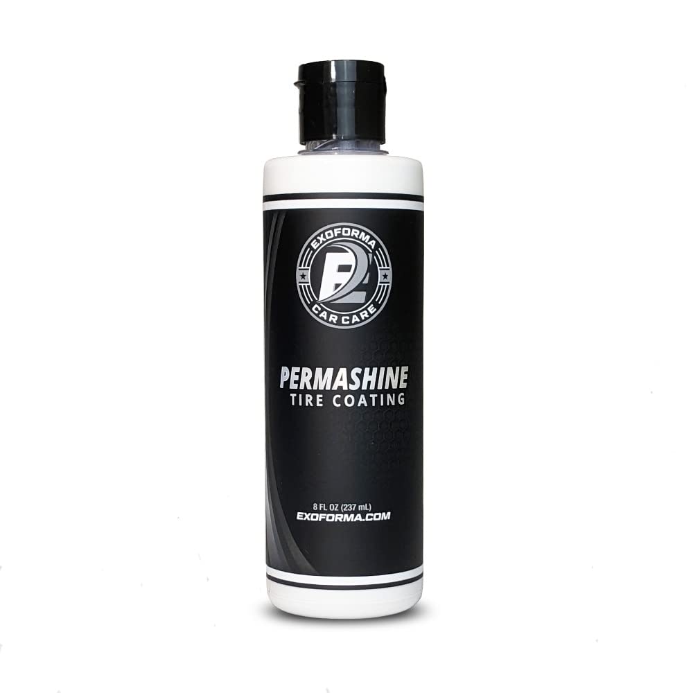 ExoForma PermaShine front label showing product benefits and fast-dry feature