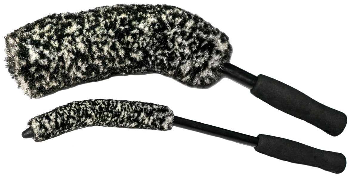 ExoForma beside a ruler showing 16-inch length for scale and extended reach