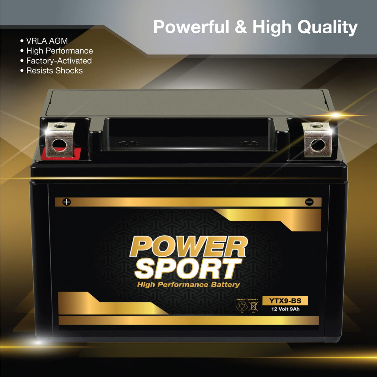 ExpertPower graphic showing 180 CCA for reliable starting power