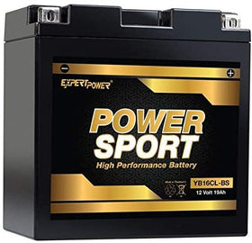 ExpertPower front view showing battery ready-to-install and reliable power