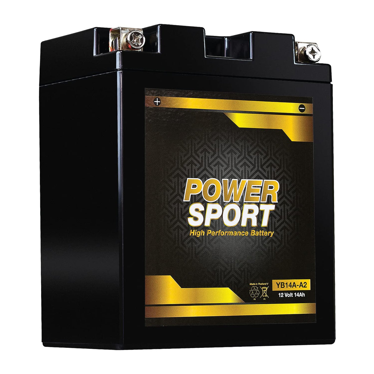 ExpertPower front view showing battery case and ready-to-install benefit