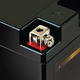 ExpertPower installed in ATV battery compartment demonstrating secure fit