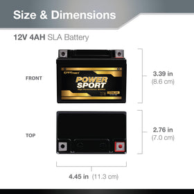 ExpertPower next to ruler showing dimensions for fit verification and compatibility