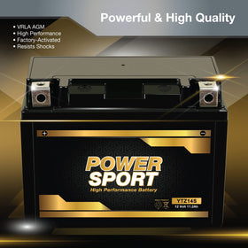 ExpertPower top label detail showing model info and easy identification benefit