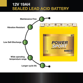 ExpertPower battery next to ruler showing exact dimensions for fit verification benefit