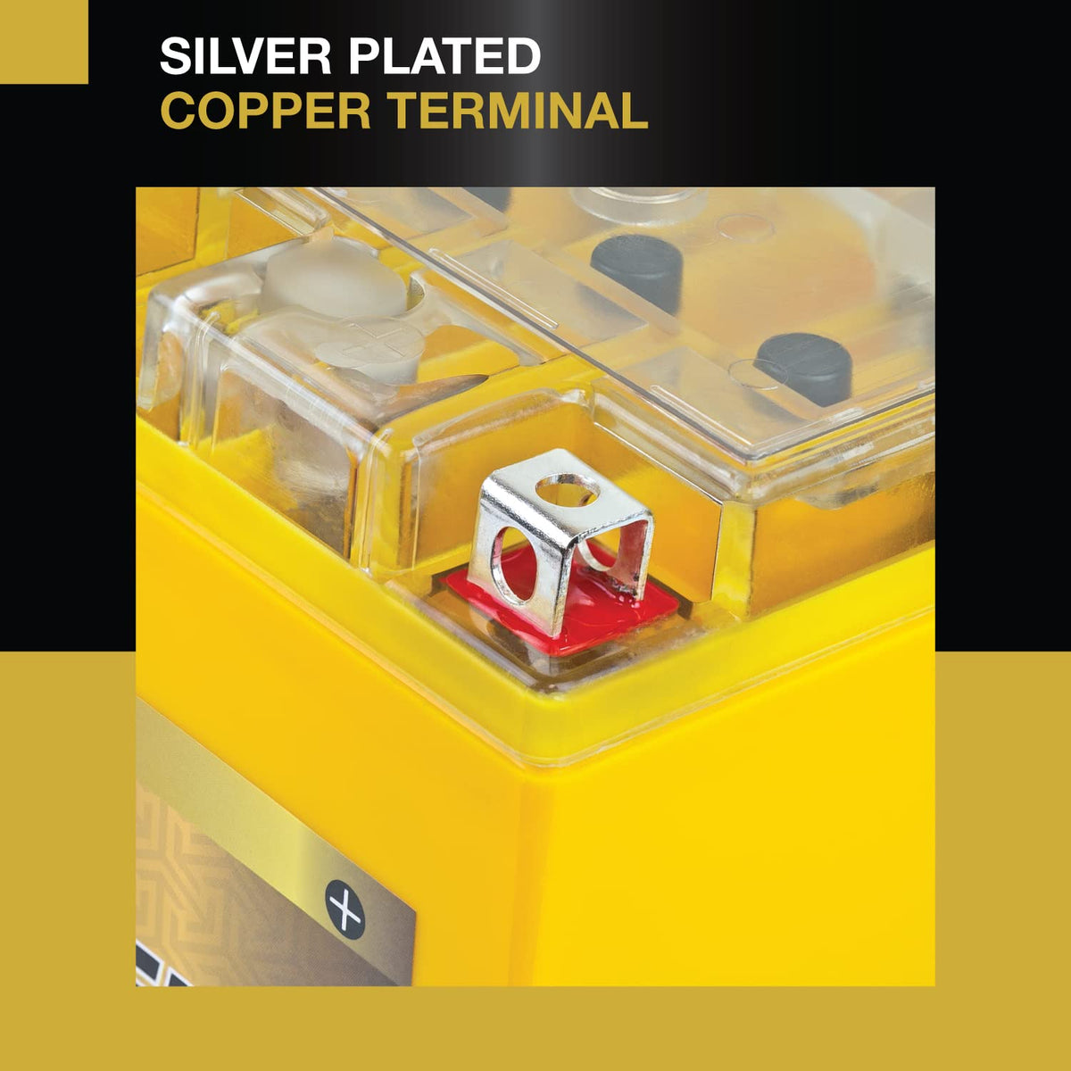 ExpertPower GEL close-up showing sealed interior and leak-resistant durability benefit