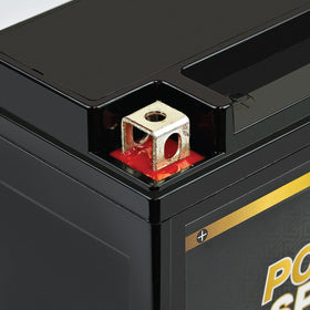 ExpertPower YTX12-BS installed in ATV demonstrating powersport durability and secure fit