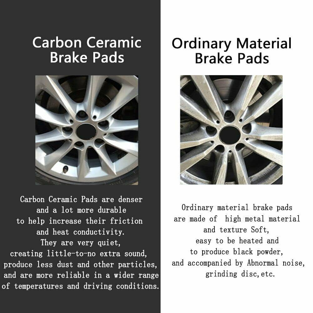 EXPPOWER rear brake pad installed on Toyota Camry showing correct placement