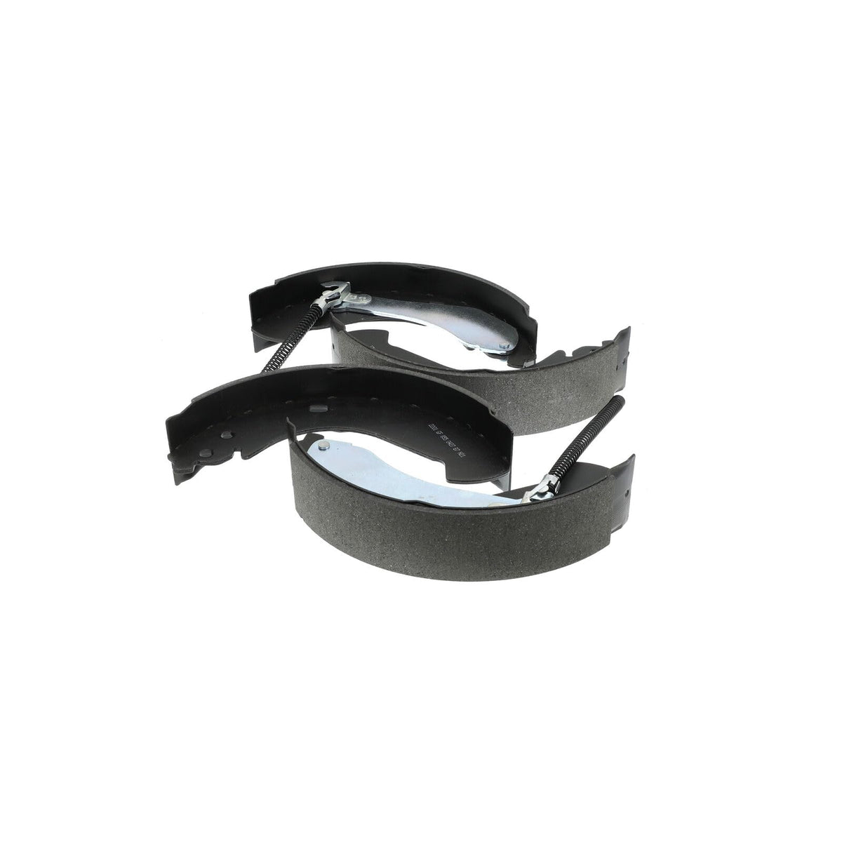 EXPPOWER brake shoe beside ruler showing scale for correct fit verification benefit
