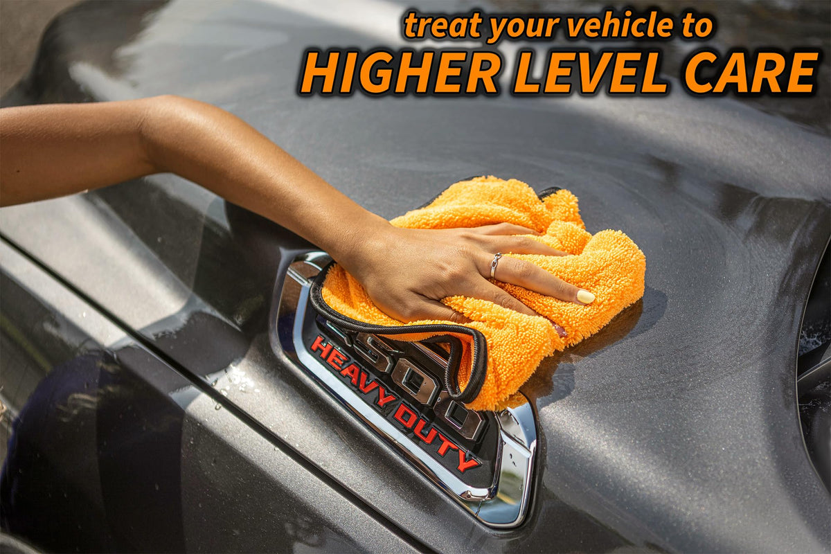 EXTEND-A-REACH microfiber towels texture close-up for fast absorbency