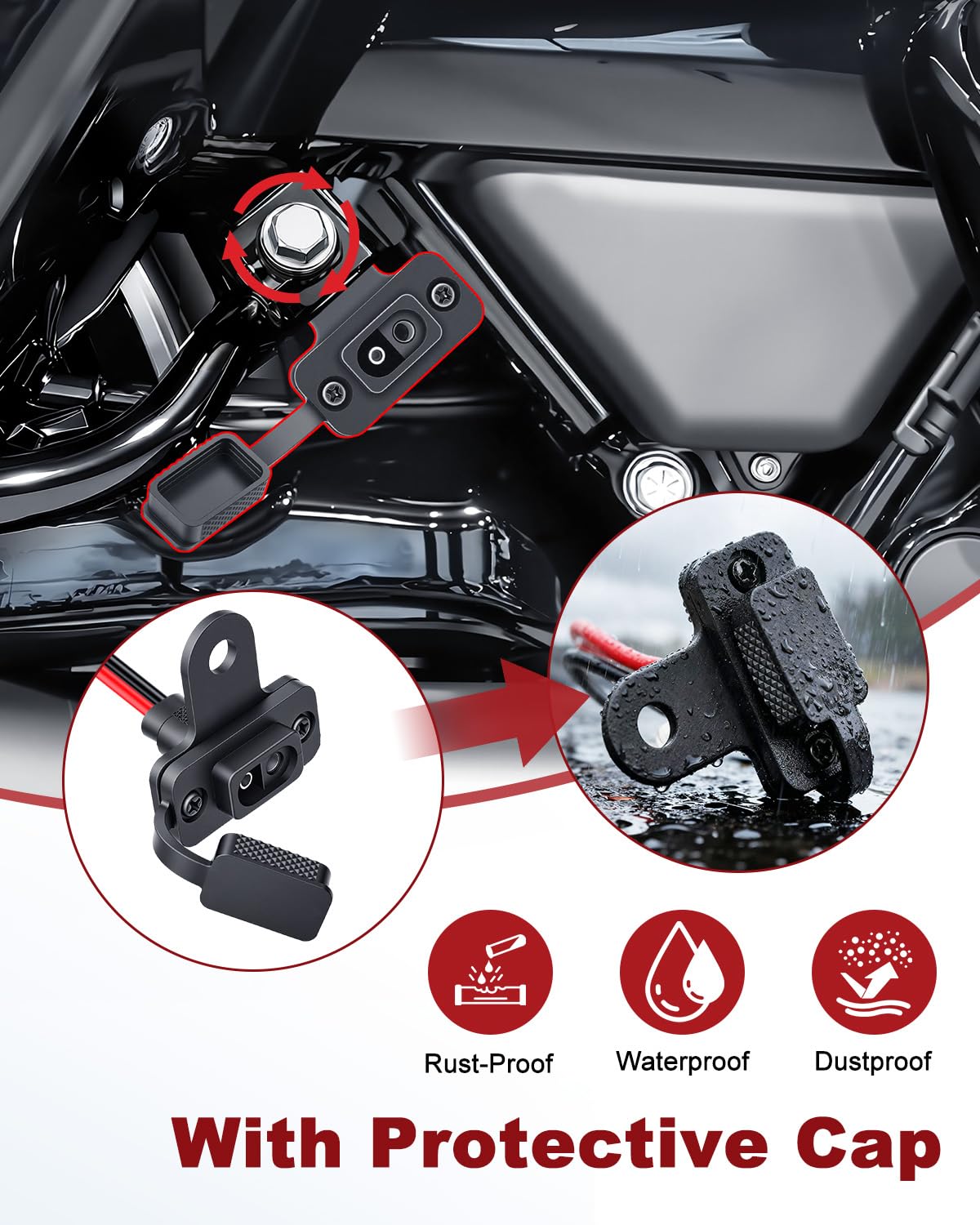 EXTRACTME bracket closeup metal highlighting durable mounting and conductivity