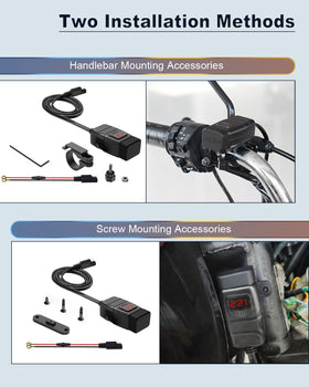 EXTRACTME fused SAE to ring harness with fuse for safe battery connection