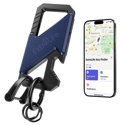 ExtreLife front view showing slim profile and durable finish for secure carry