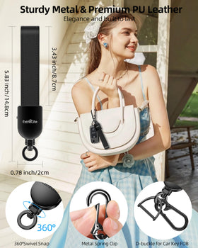 ExtreLife keychain attached to keys demonstrating easy everyday use