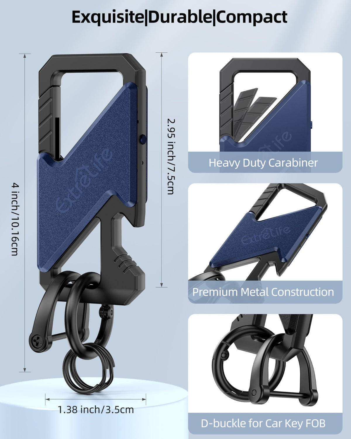 ExtreLife held in hand showing compact size and easy everyday portability