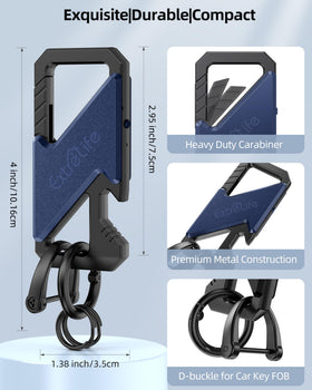 ExtreLife held in hand showing compact size and easy everyday portability