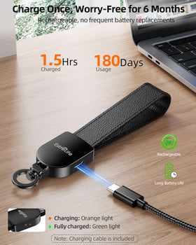 ExtreLife keychain clipped to a purse showing secure, fashionable carry