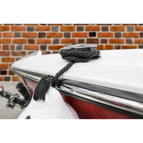 Extreme Max BoatTector deflated in a gear bag for compact storage convenience