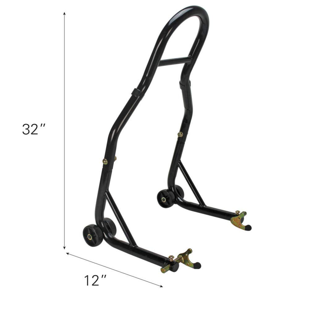 Extreme Max caster wheel and handle closeup for smooth positioning and lift